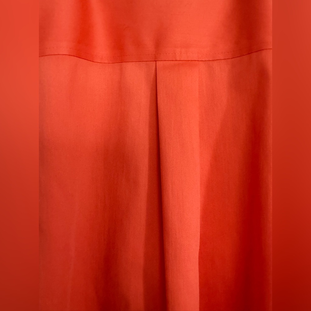 Chico's Coral Button Down Shirt | Classic Effortless Style - Picture 8 of 12